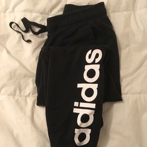 Black Adidas Joggers
